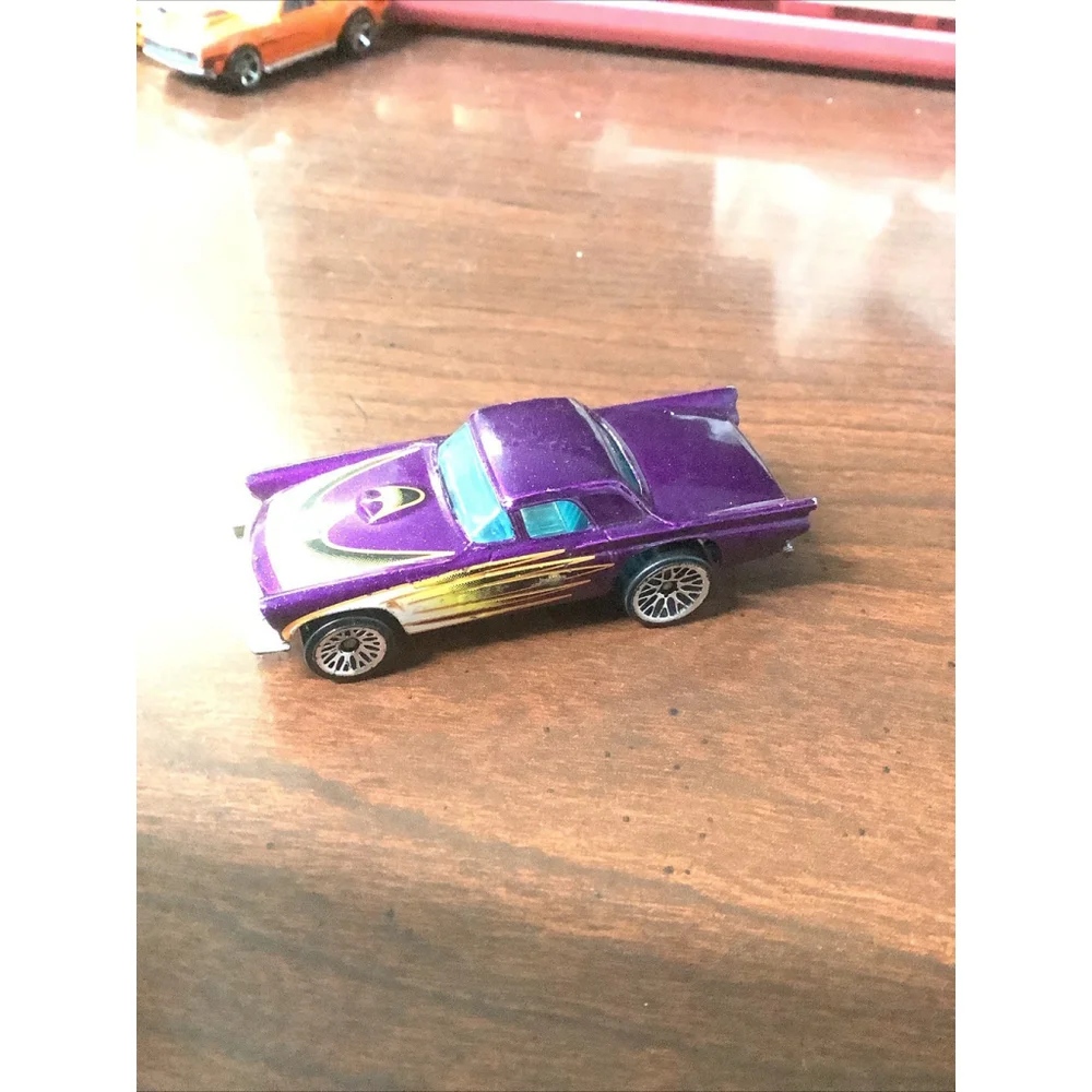 Vintage 1977 Hot Wheels Malaysia 1957 T-Bird Purple Mattel Rare Color